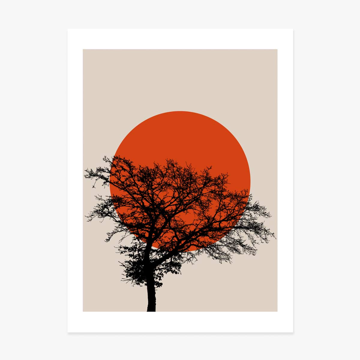 Plakat „Abstract Sun”