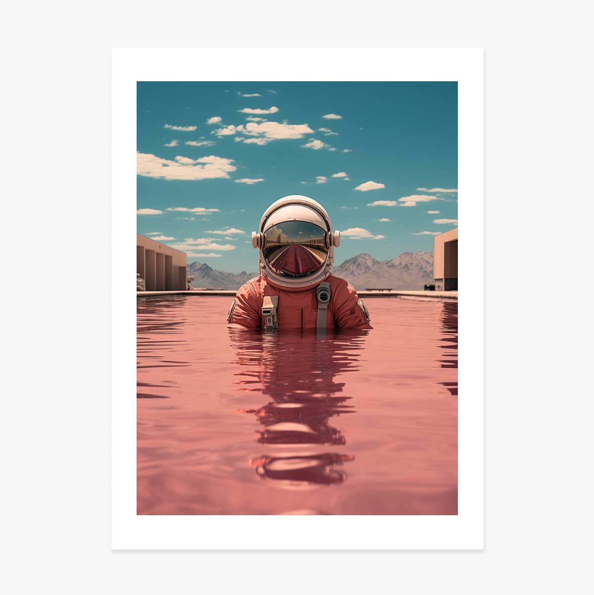 Plakat „Astronauta”