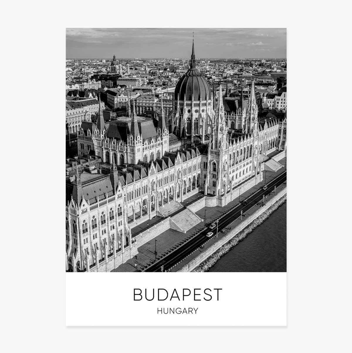 Plakat z Budapesztu