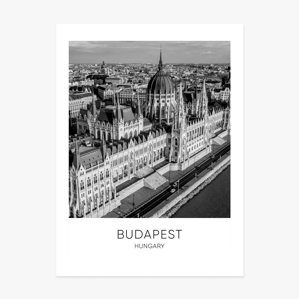 Plakat z Budapesztu
