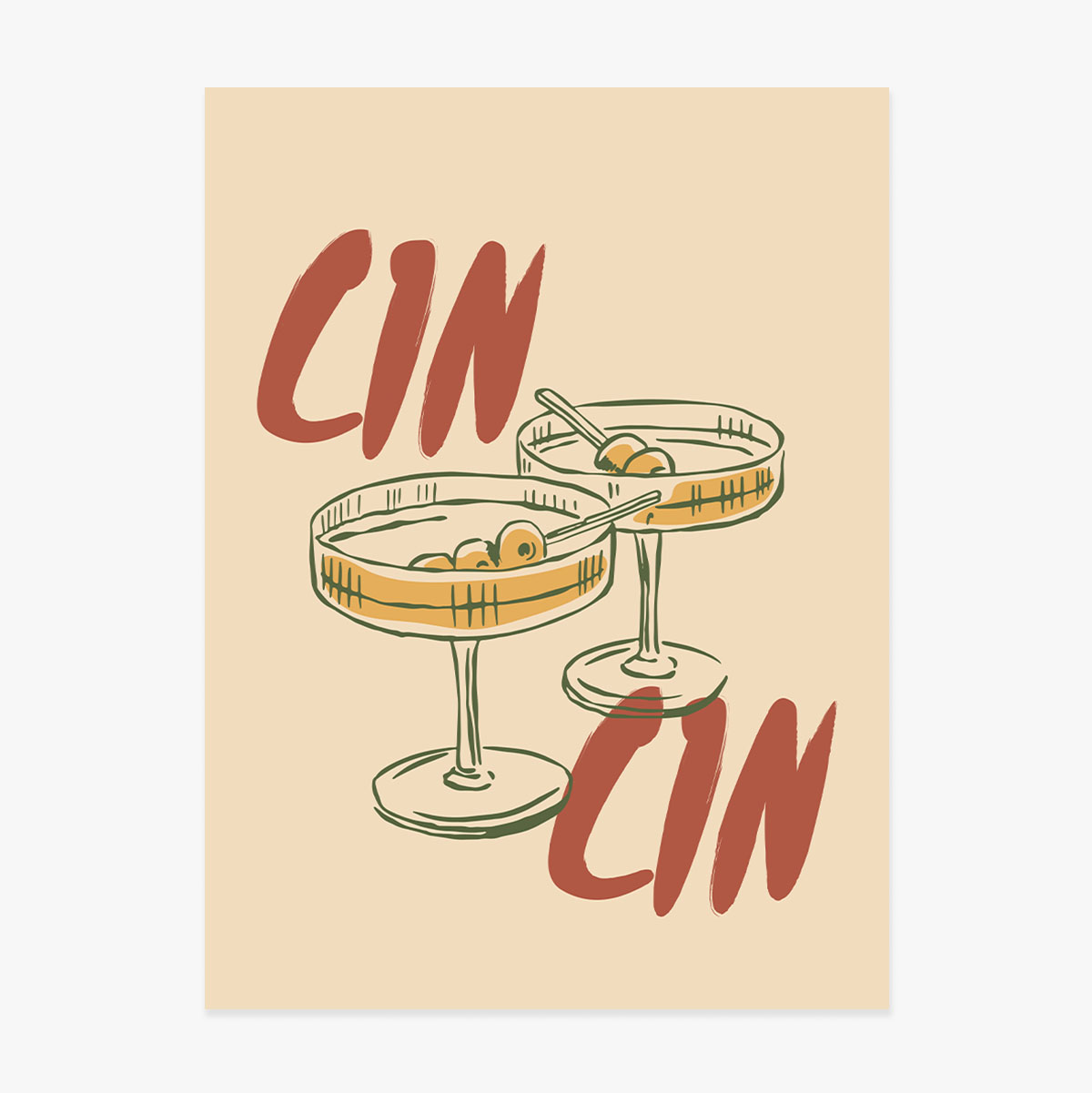 Plakat „Cin cin”