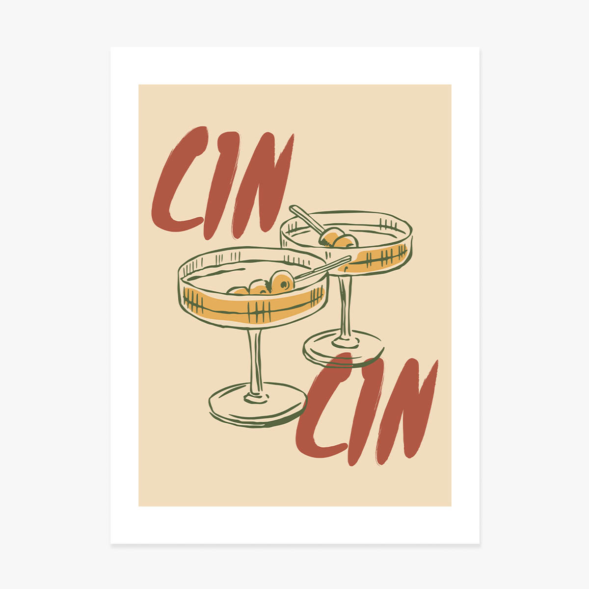 Plakat „Cin cin”