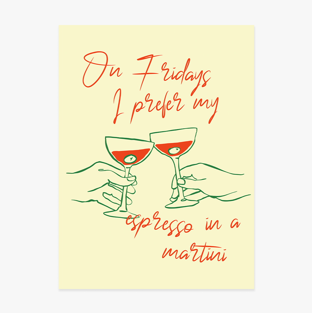 Plakat „Espresso Martini”