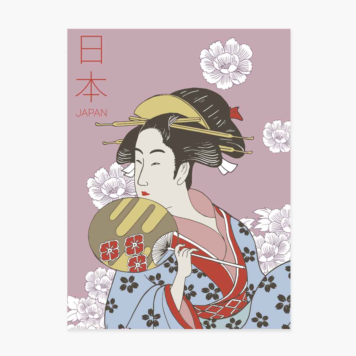 Plakat „Geisha”