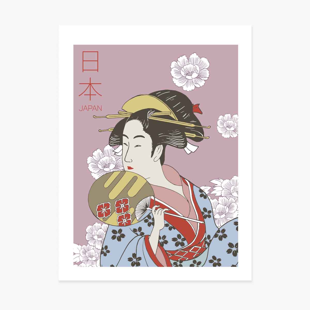 Plakat „Geisha”