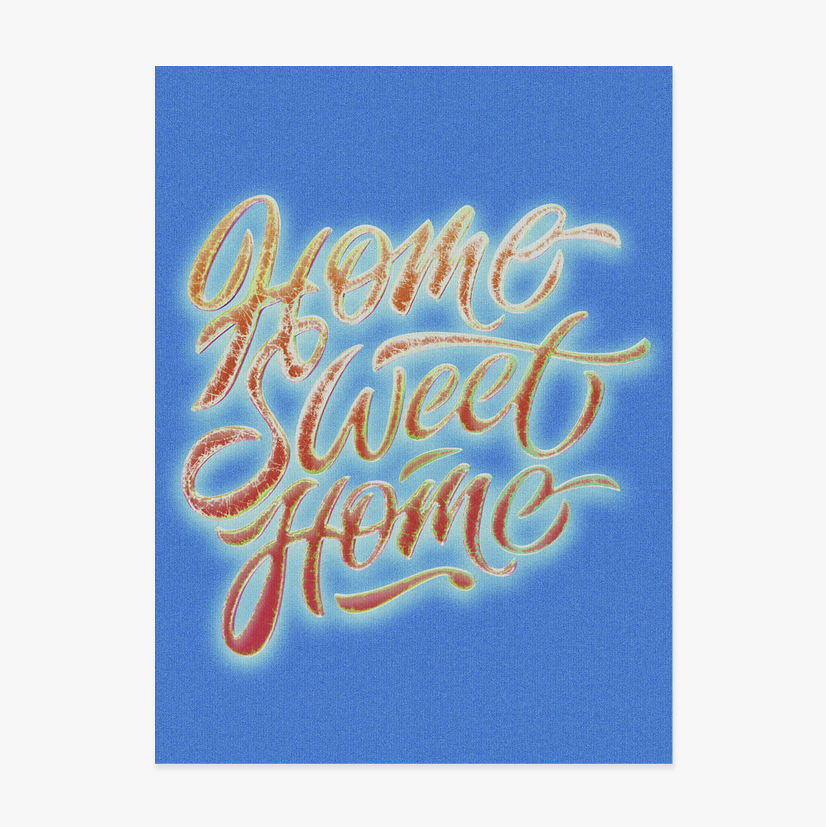 Plakat „Home sweet home”