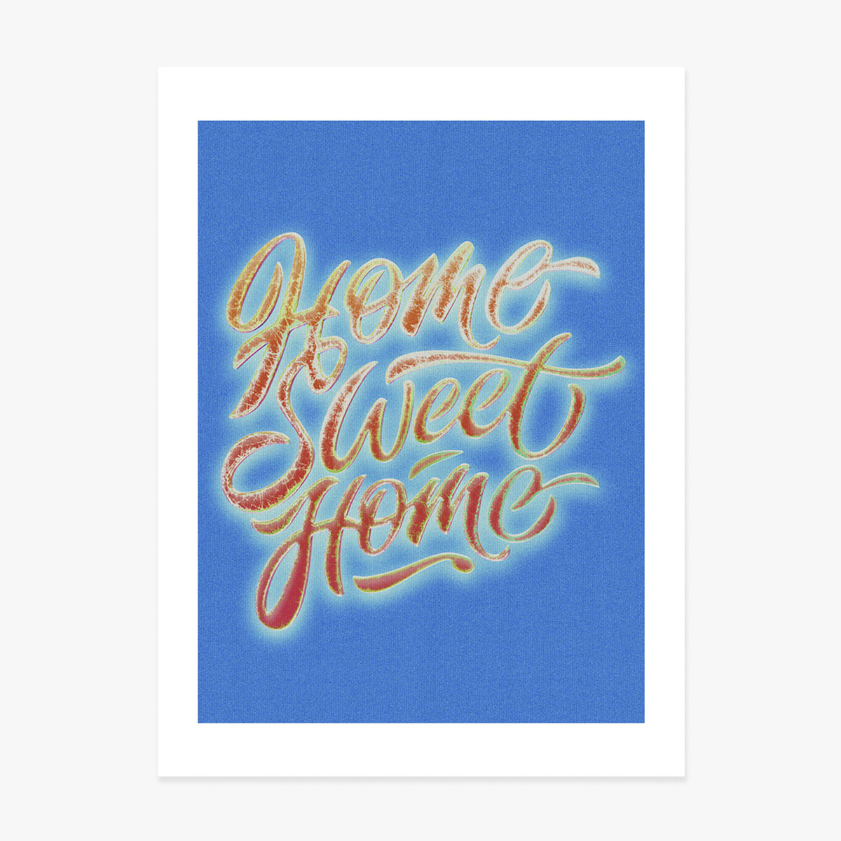 Plakat „Home sweet home”