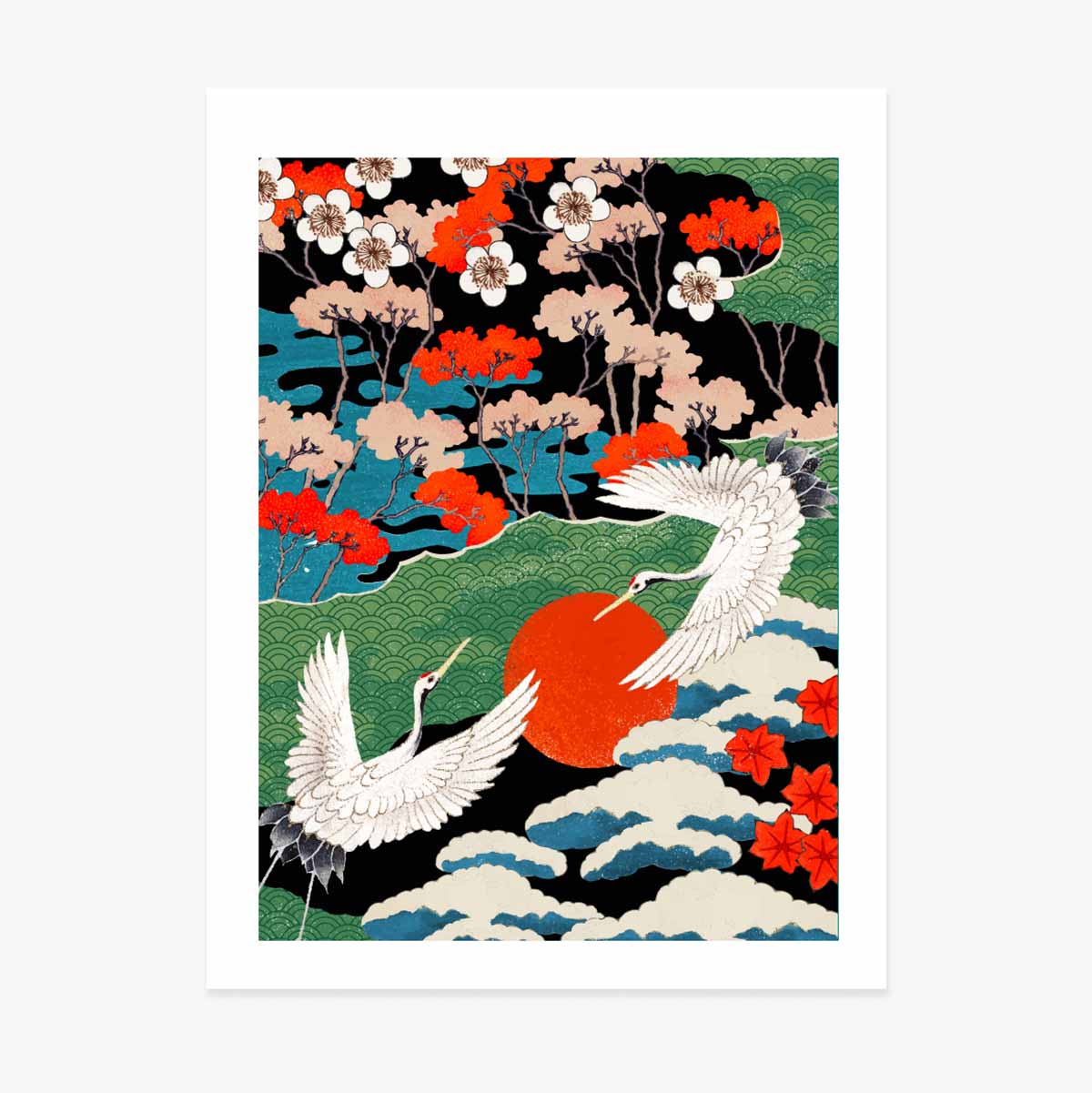 Japanese Illustration Poster