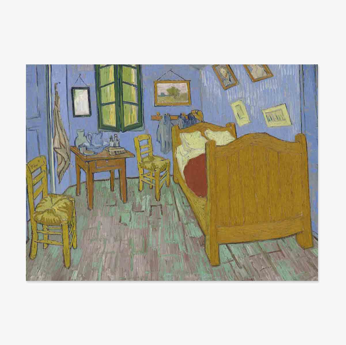 Plakat w formacie poziomym – Vincent van Gogh – „Sypialnia”, 1889