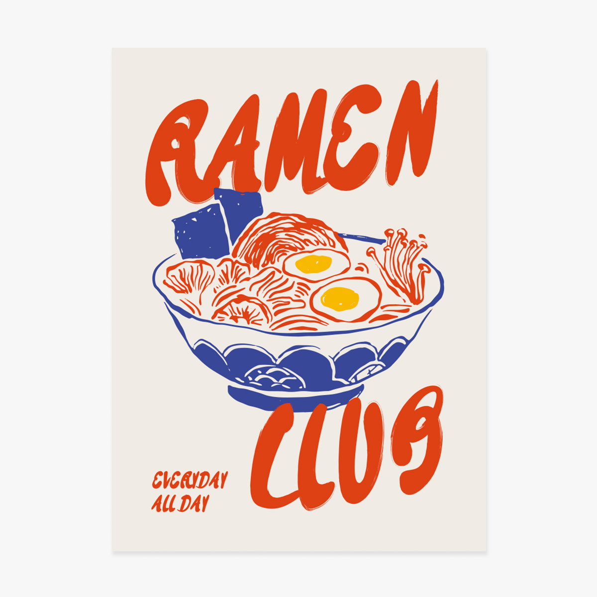 Plakat Ramen Club