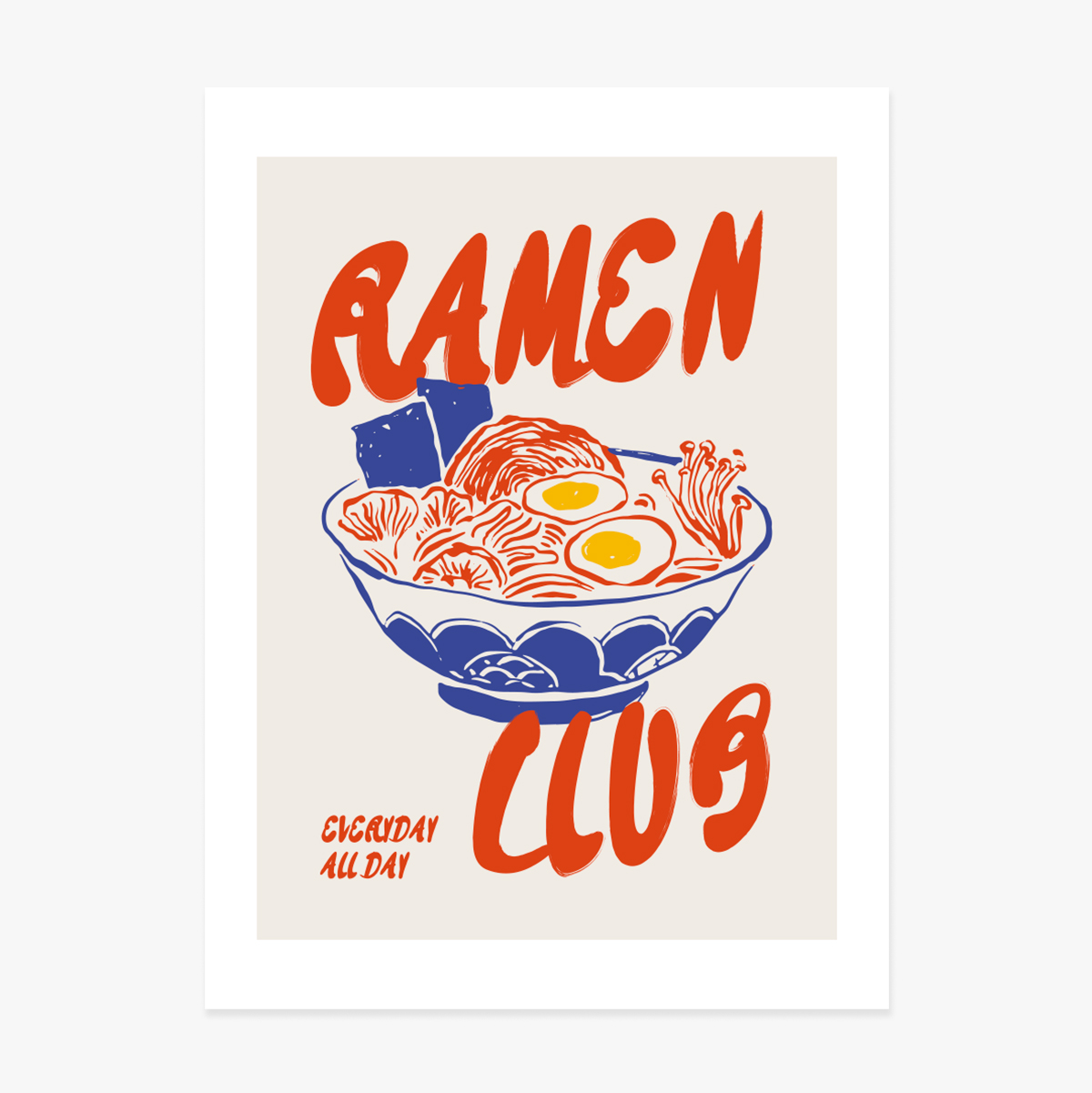 Plakat Ramen Club