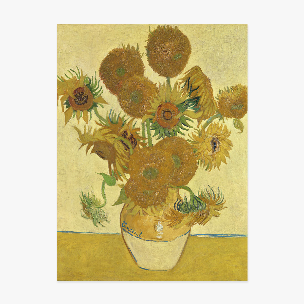 Plakat Vincenta van Gogha, „Słonecznik”, 1888 r.