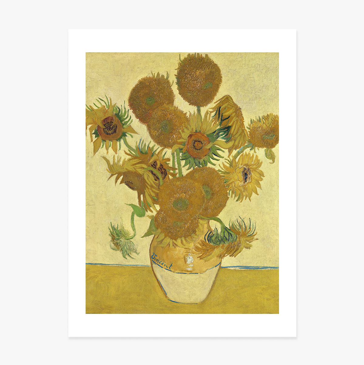 Plakat Vincenta van Gogha, „Słonecznik”, 1888 r.